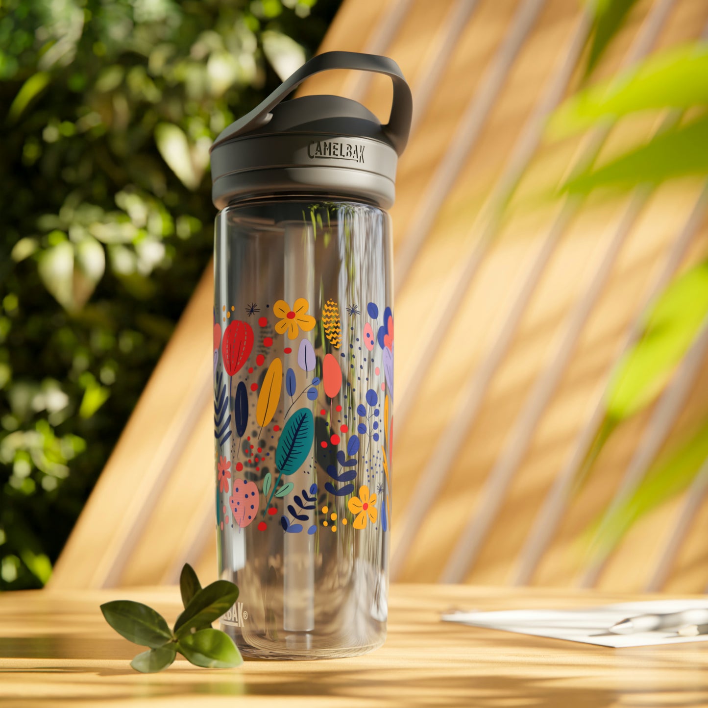 Flower Design CamelBak Eddy®  Water Bottle, 20oz\25oz